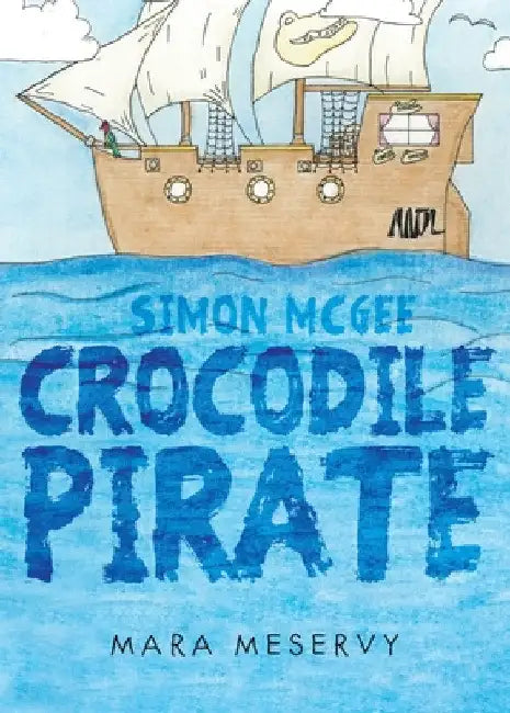 Simon McGee Crocodile Pirate by Mara Meservy