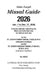 St. Joseph Annual Missal Guide for 2026 by Catholic Book Publishing Corp