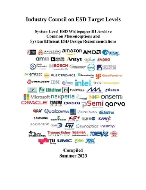 ESD Industry Council System Level White Paper III Archive: Common Misconceptions and System Efficient ESD Design Recommendations by Harald Gossner