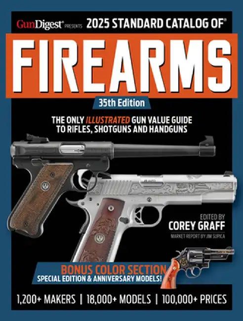 2025 Standard Catalog of Firearms by Jim Supica