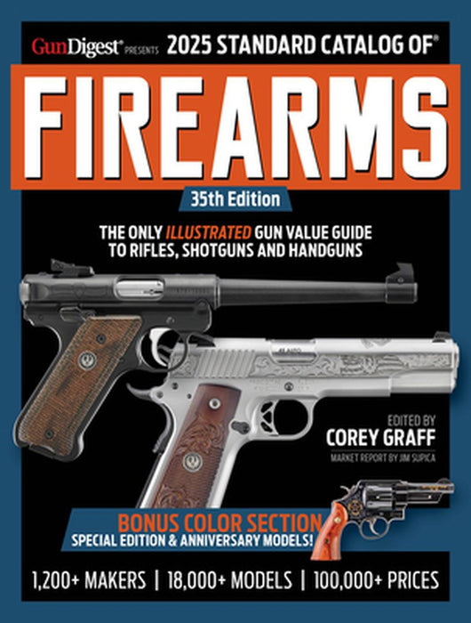 2025 Standard Catalog of Firearms by Jim Supica