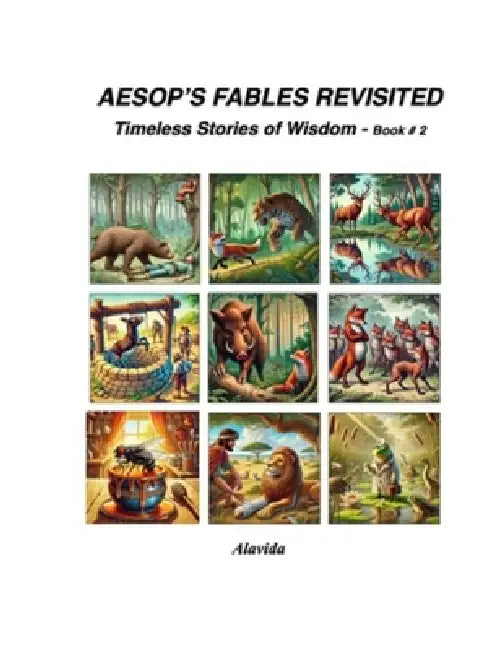 Aesop's Fables Revisited: Timeless Stories of Wisdom - Book 2 by Alavida D