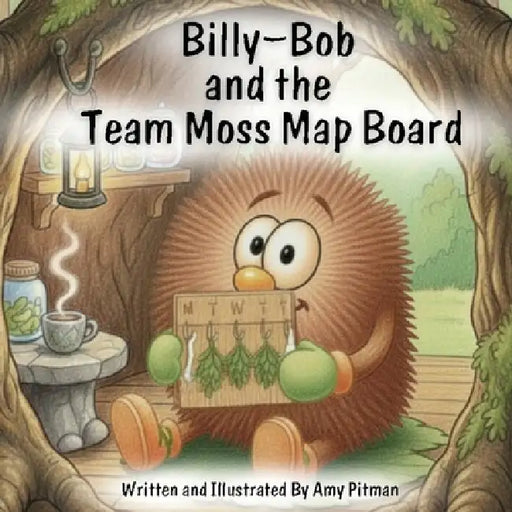 Billy-Bob and the Team Moss Map Board by Amy Pitman