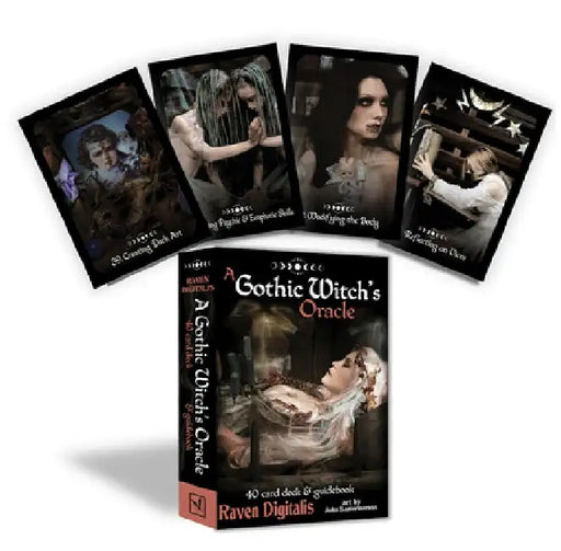 A Gothic Witch's Oracle: (40 Full-Color Cards and 188-Page Guidebook) by Raven Digitalis