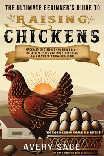 The Ultimate Beginner's Guide to Raising Chickens: Backyard Chicken Keeping Made Easy-Raise Happy Hens and Enjoy Fresh Eggs Even If You're a Total Beg by Sage, Avery