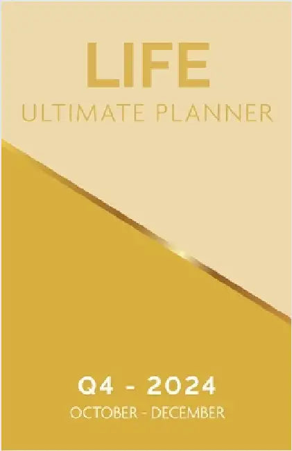 Life Ultimate Planner Q4, 2024 Digest Paperback by Jackson, Cheryl