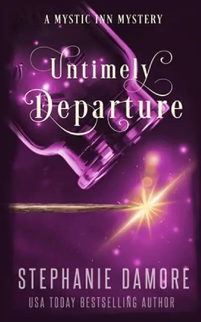 Untimely Departure: A Paranormal Cozy Mystery by Stephanie Damore