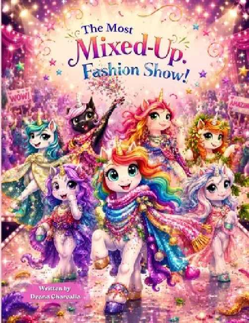 The Most Mixed-Up Fashion Show!: A Funny Unicorn Story About Friendship, Confidence, Glitter, and Being Yourself by Deana Charcalla