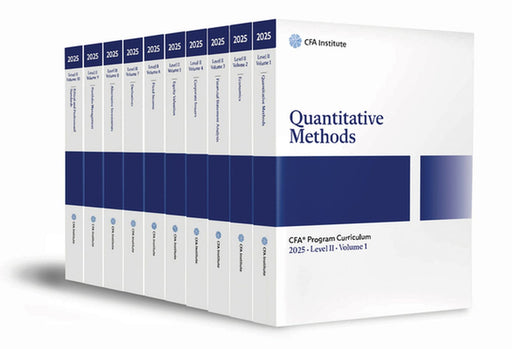 2025 Cfa Program Curriculum Level II Box Set by Cfa Institute