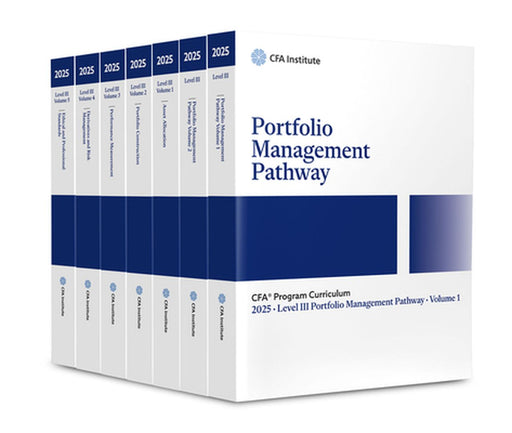 2025 Cfa Program Curriculum Level 3 Portfolio Management Box Set by Cfa Institute