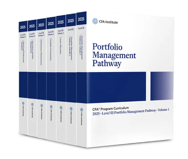2025 Cfa Program Curriculum Level 3 Portfolio Management Box Set by Cfa Institute