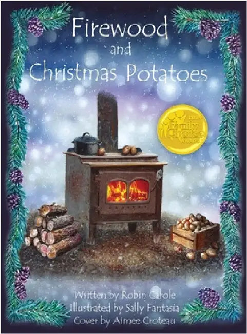 Firewood and Christmas Potatoes by Carole, Robin