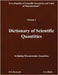 DICTIONARY OF SCIENTIFIC QUANTITIES - Volume I by Dawoud, D. S.