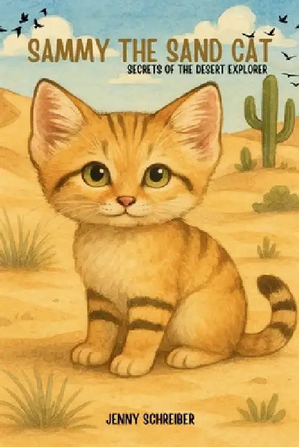 Sammy the Sand Cat: Secrets of the Desert Explorer, Fun Animal Facts for Beginner Readers age 4-8 by Jenny Schreiber