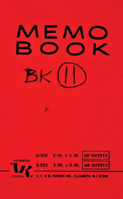 Lee Lozano: Private Book 11 by Lee Lozano