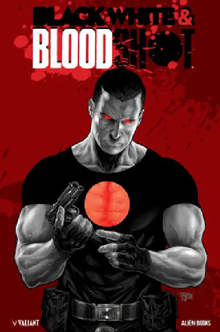 Black, White & Bloodshot by Brian Azzarello, Marc Guggenheim, Tim Seeley