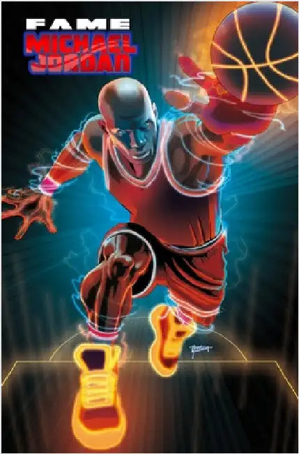Fame: Michael Jordan by Frizell, Michael