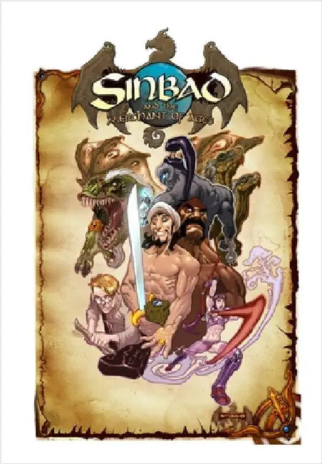 Sinbad and the Merchant of Ages Trade Paperback by Gragg, Adam
