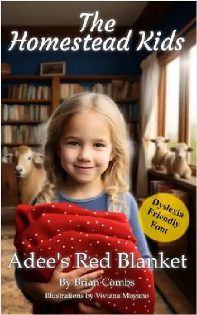 Adee's Red Blanket (OpenDyslexic Font): The Homestead Kids by Combs, Brian