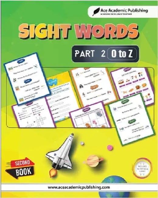 Sight Words - Part 2 (O to Z): Includes Activities and Games by Publishing, Ace Academic