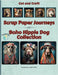 Scrap Paper Journeys - Boho Hippie Dog Collection by Collins, Judy