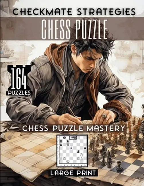 Checkmate Strategies Chess Puzzle: Chess Puzzle Mastery by Sureshot Books Publishing LLC