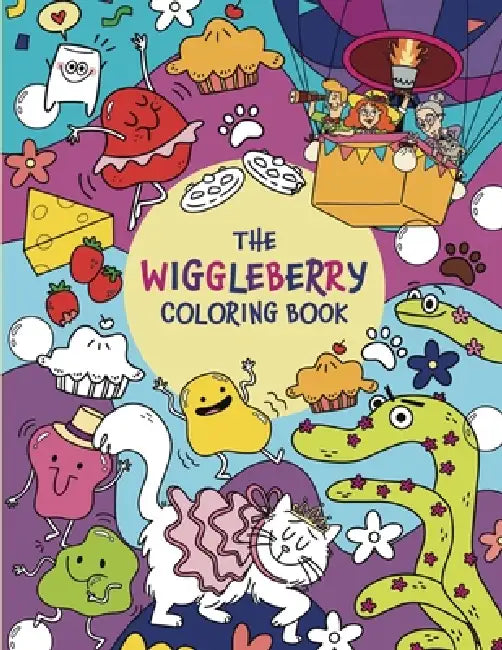 The Wiggleberry Coloring Book by Carrie Dawn, Carol Choi