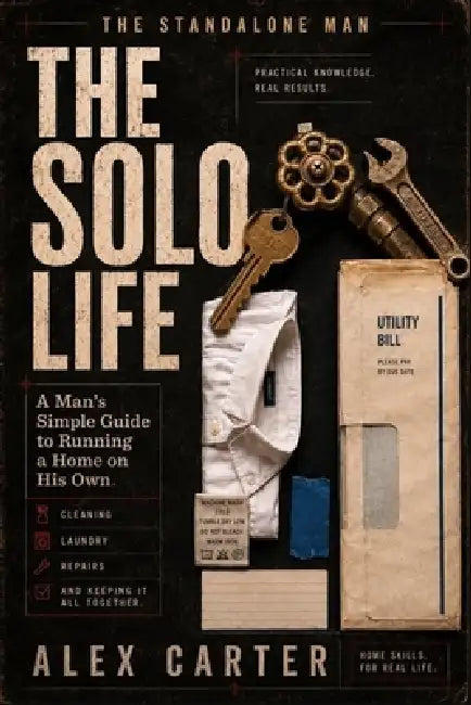 The Solo Life: A Man's Simple Guide to Running a Home on His Own Cleaning, Laundry, Repairs, and Keeping It All Together by Alex Carter