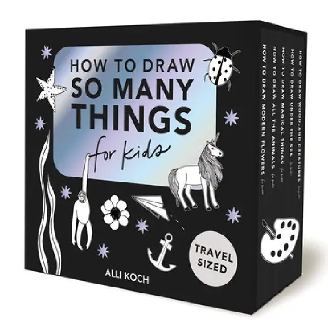 So Many Things: A Box Set of 5 How-To-Draw Books for Kids by Alli Koch