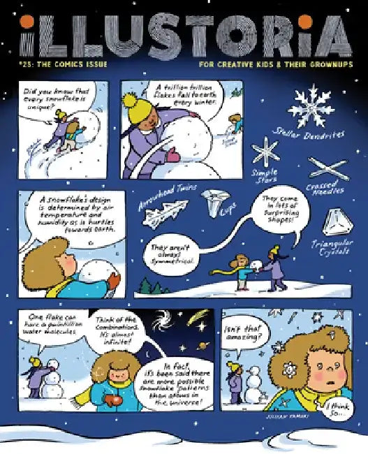 Illustoria: All Comics: Issue #24: Stories, Comics, Diy, for Creative Kids and Their Grownups by Elizabeth Haidle