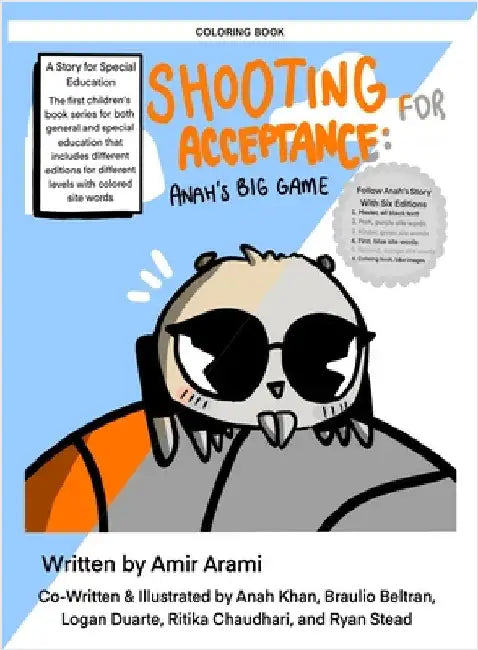 Shooting for Acceptance Coloring Book: A Story for Special Education by Arami, Amir