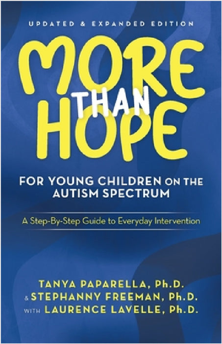 More Than Hope, For Young Children on the Autism Spectrum by Tanya Paparella