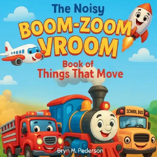 The Noisy Boom Zoom Vroom Book of Things That Move by Bryn M. Pederson