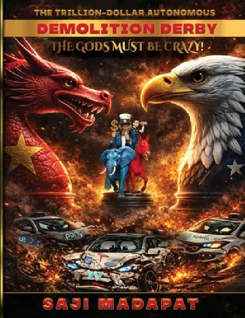 The Gods Must Be Crazy! DRAGON vs. EAGLE: The Trillion-Dollar Autonomous Demolition Derby by Saji Madapat, Michael McGrath, Tiger Rider