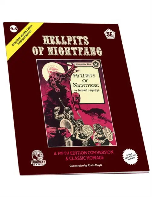 Oar 9.5: Hellpits of Nightfang (5e) by Jennell Jaquays, Jennell Jaquays