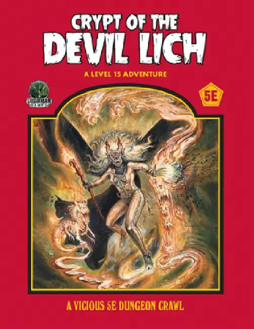 Crypt of the Devil Lich - 5e - Softcover Edition by Chris Doyle