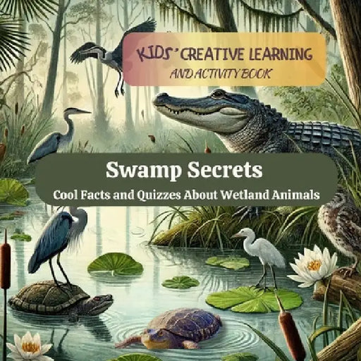 Swamp Secrets: Cool Facts And Quizzes About Wetland Animals: Cool Facts And Quizzes About Wetland Animals: Kids' Creative Learning and Activity Book by Wilder, I. Aurora