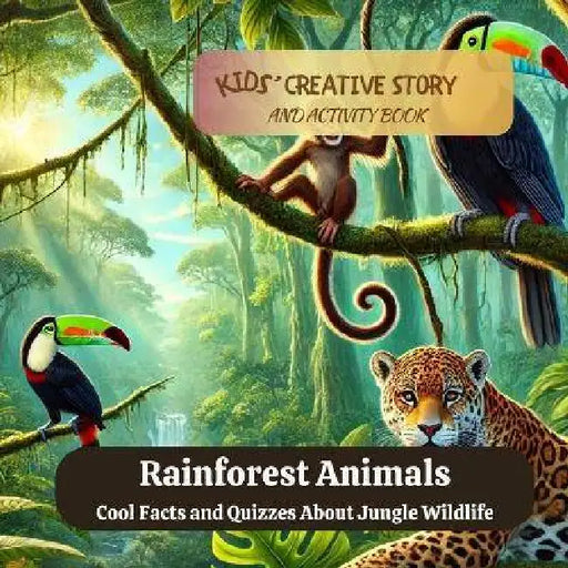Rainforest Animals: Cool Facts and Quizzes about Jungle Wildlife: Cool Facts and Quizzes About Jungle Wildlife: Kids' Creative Learning and Activity B by I. Aurora Wilder, I. Aurora Wilder, I. Aurora Wilder