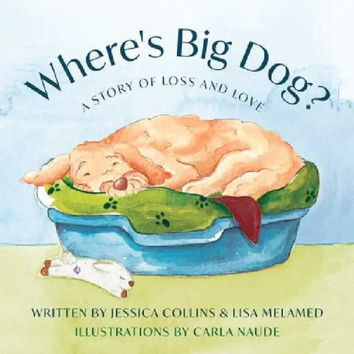 Where's Big Dog?: A Story of Loss and Love by Jessica Collins, Lisa Melamed, Carla Naude