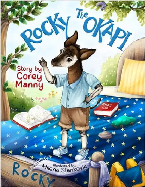Rocky The Okapi by Manny, Corey