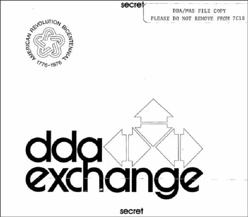 Dda Exchange: Excerpts from the Cia's Internal Newsletter by Mitch Anzuoni