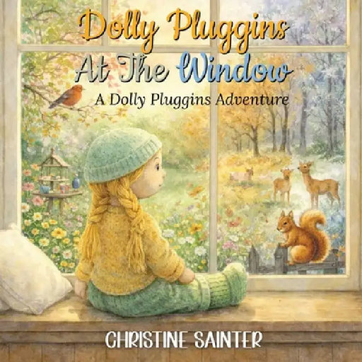 Dolly Pluggins at The Window by Christine Sainter