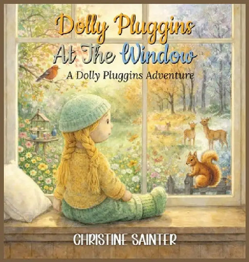 Dolly Pluggins at The Window by Christine Sainter