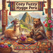 Cozy Fuzzy Hygge Peru: Bold & Easy Line Art Design Coloring Book Relaxing Retreats, South American Cultural Scenes, Cute Animal Travel Adventures Crea by Cozy Coloring Vibes