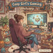 Cozy Girl's Gaming Sanctuary: A Cute Cozy Gaming Coloring Book Fun Easy Bold Line Designs of Gamer Girl Aesthetic, Cozy Setups, Controllers, Headsets by Cozy Coloring Vibes