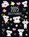 Koala Planner 2025: Australian Outback Animal Agenda: January-December Pretty Pink Butterflies & Yellow Flowers Monthly Scheduler For Work by Pimpom Pretty Press