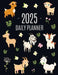 Goat Planner 2025: Daily Organizer: January-December (12 Months) Beautiful Agenda with Cute Farm Animals by Happy Oak Tree Press