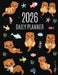 Otter Planner 2026: Daily Organizer: January-December (12 Months) Cute Animal Year Scheduler with Pretty Pink Hearts by Press, Pimpom Pretty