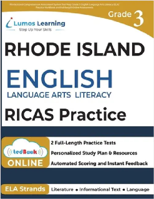 Rhode Island Comprehensive Assessment System Test Prep: RICAS Study Guide by Learning, Lumos