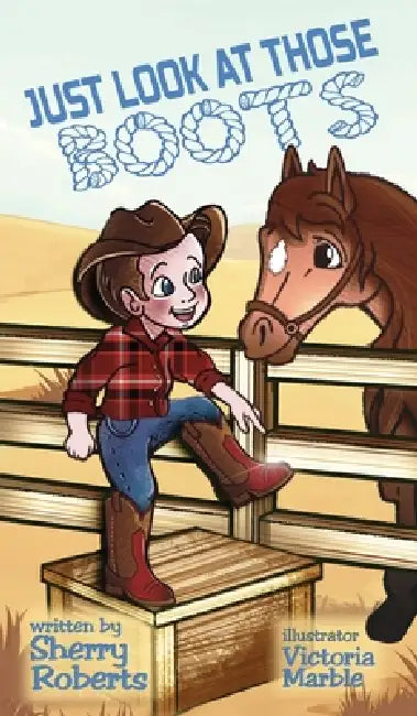 Just Look at Those Boots by Sherry Roberts, Victoria Marble